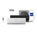Haier SERENE Split White Matt 3 kW oro kondicionierius / šilumos siurblys oras-oras  AS25SBBHRA-M /1U25DEBFRA-SH 